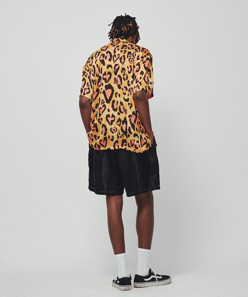NOISE MAKER（ノイズメーカー）の「ハートレオパードオープンカラーシャツ（シャツ/ブラウス・メンズ・ブルー/オレンジ・M/L/XL）」の16枚目の写真