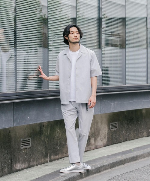 URBAN RESEARCH(アーバンリサーチ)の「『撥水/イージーケア』SOLOTEX STRETCH SHORT-SLEEVE SHIRTS(シャツ/ブラウス・メンズ・ネイビー/ブラック/グレー系その他・MEDIUM/LARGE)」の12枚目の写真