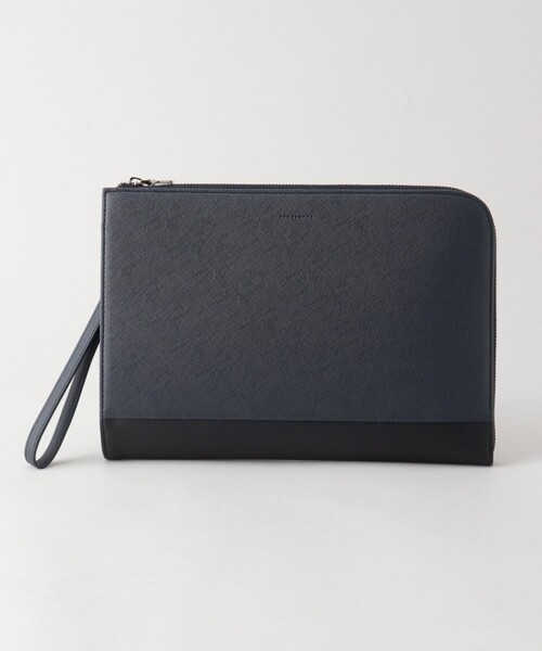 THE SHOP TK (ザ ショップ ティーケー )の「◆サフィアーノL字クラッチ/結婚式、セレモニー、パーティー、フォーマル、ドレス(クラッチバッグ・メンズ・ブラック/チャコールグレー/ネイビー・00)」の11枚目の写真