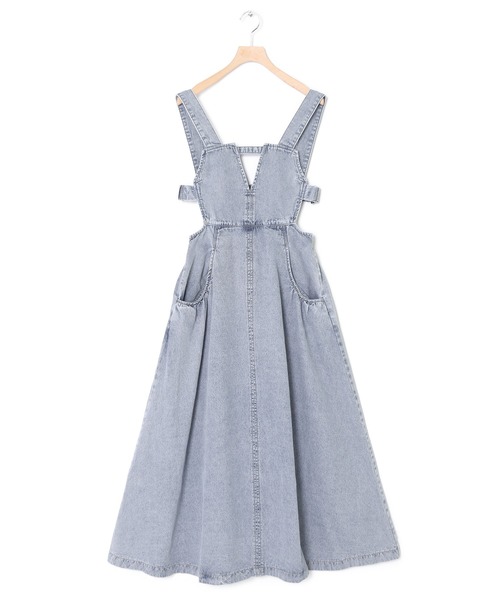 Alley by w closet(アリーバイダブルクローゼット)の「【Alley】デニムベルトワンピース(ワンピース・レディース・ケミカルウォッシュ/オフホワイト・FREE)」の10枚目の写真