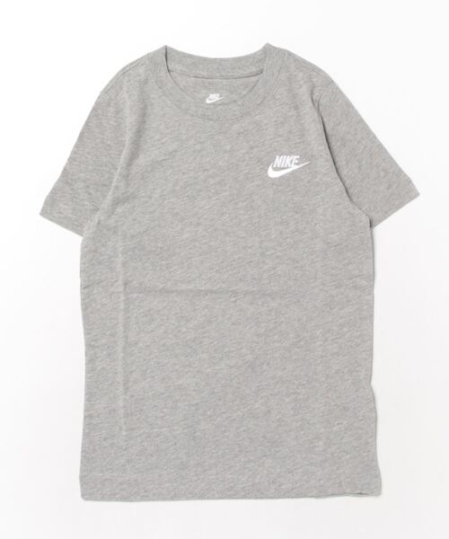 NIKE（ナイキ）の「《NIKEアパレル》YTH EMB フューチュラ Tシャツ（Tシャツ/カットソー・キッズ・ブラック×ホワイト/ダークグレー/ライトブルー/エメラルド/ブルー系その他/ブルー系その他2/グリーン系その他/ホワイト×ブラック・150/140/160/130）」の3枚目の写真
