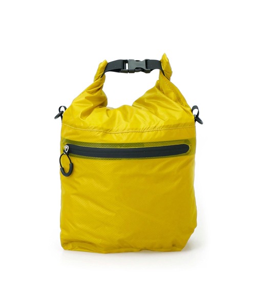Nahe(ネーエ)の「nahe ネーエ ドライバッグ 2WAY 防水 折りたたみ サコッシュ 4L(S)(エコバッグ/サブバッグ・メンズ・イエロー/オレンジ/ブラック/ターコイズブルー/ライトグレー/ダークグリーン・FREE)」の14枚目の写真