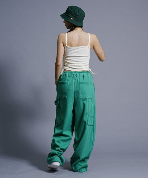 RVCA（ルーカ）の「RVCA/ルーカ ワンポイント刺繍/リブタンクトップ BD043-303（タンクトップ・レディース・ブラック/イエロー/ホワイト・M/S）」の7枚目の写真