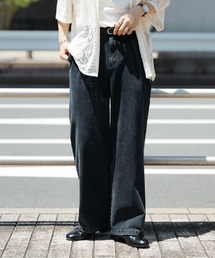epnok | セミワイドストレートデニム(デニムパンツ)