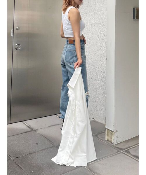 EVRIS(エヴリス)の「ダメージワイドデニムパンツ(デニムパンツ・レディース・ブルー・SMALL/MEDIUM)」の17枚目の写真