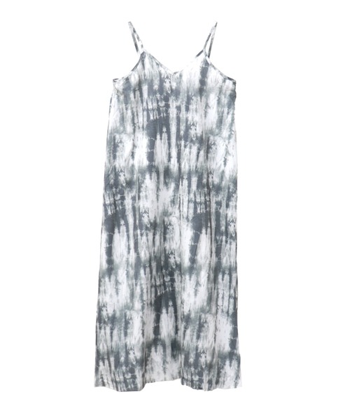 LVEU.(ラブユ.)の「Monotone tie-dye camisole one-piece / モノトーンタイダイキャミソールワンピース(Ai select)(ワンピース・レディース・ブラック・FREE)」の13枚目の写真