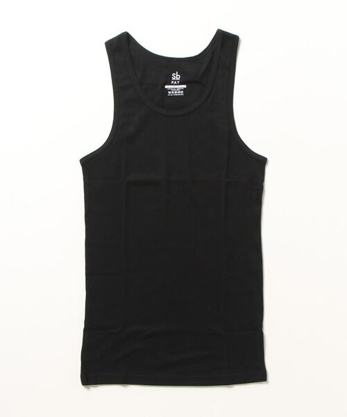 FAT（エフエイティー）の「JT03（タンクトップ・メンズ・ブラック/ホワイト・TITCH(M)/SKINNY(L)/FAT(XL)/JUMBO(XXL)）」の3枚目の写真