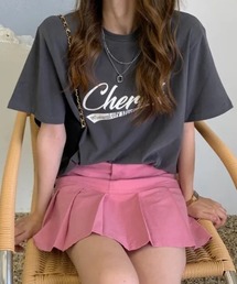 オーバーサイズロゴTシャツ