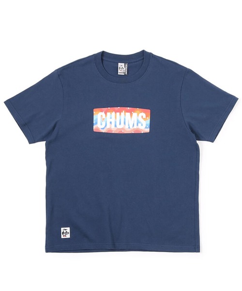 CHUMS(チャムス)の「CHUMS/チャムス ロゴプリントTシャツ クルーネック コットンT CH01-2388(Tシャツ/カットソー・メンズ・チャコール/ネイビー/ホワイト/ブルー・M/XXL/L/S/XL)」の10枚目の写真
