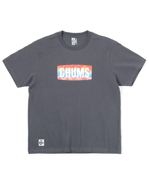 CHUMS(チャムス)の「CHUMS/チャムス ロゴプリントTシャツ クルーネック コットンT CH01-2388(Tシャツ/カットソー・メンズ・チャコール/ネイビー/ホワイト/ブルー・M/XXL/L/S/XL)」の18枚目の写真