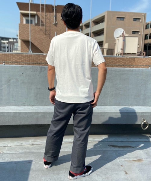 CHUMS(チャムス)の「CHUMS/チャムス ロゴプリントTシャツ クルーネック コットンT CH01-2388(Tシャツ/カットソー・メンズ・チャコール/ネイビー/ホワイト/ブルー・M/XXL/L/S/XL)」の16枚目の写真