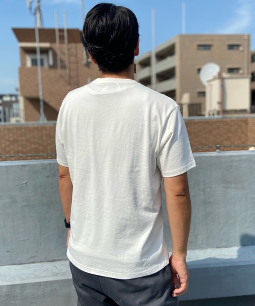 CHUMS(チャムス)の「CHUMS/チャムス ロゴプリントTシャツ クルーネック コットンT CH01-2388(Tシャツ/カットソー・メンズ・チャコール/ネイビー/ホワイト/ブルー・M/XXL/L/S/XL)」の19枚目の写真
