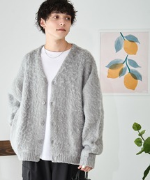 WEGO | WEGO/【23年秋冬新作】モヘアライクBIGカーディガン(カーディガン/ボレロ)