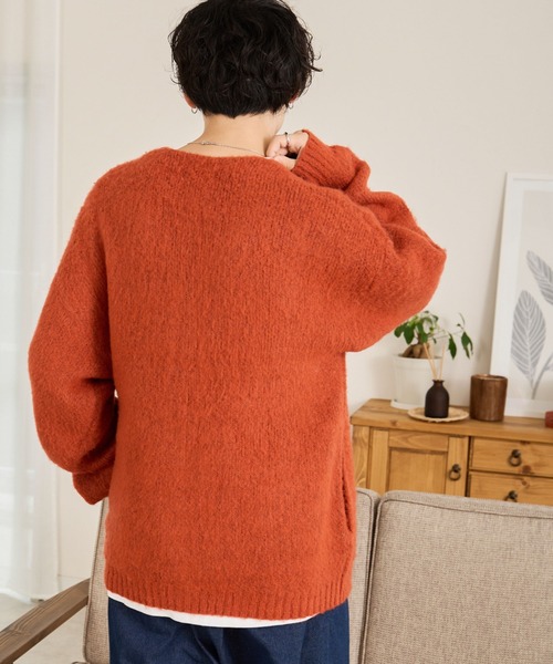 セール】WEGO/モヘアライクBIGカーディガン（カーディガン