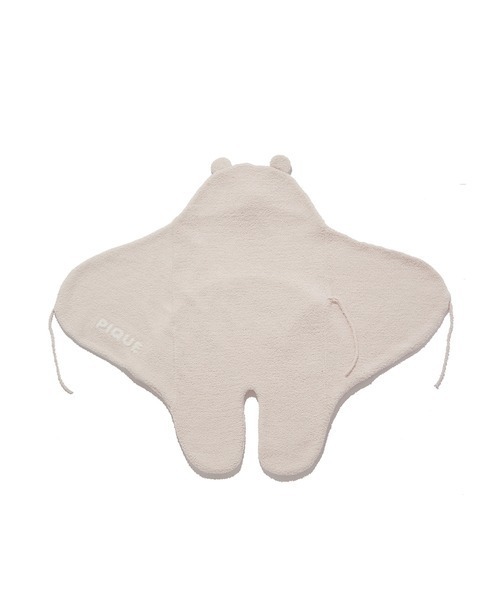 gelato pique(ジェラートピケ)の「【ONLINE限定カラーあり】【BABY】パウダーベアおくるみ(おくるみ・キッズ・ブルー/ピンク/ベージュ・FREE)」の12枚目の写真