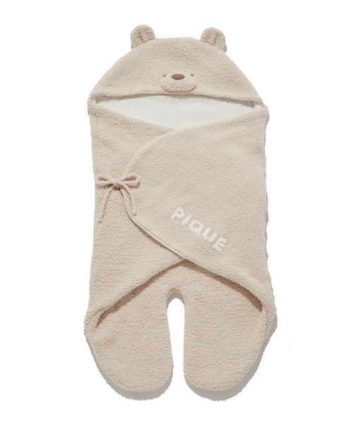 ONLINE限定カラーあり】【BABY】パウダーベアおくるみ（おくるみ