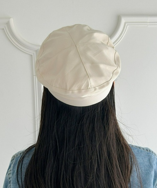 Valentino ホワイト ベレー帽 セール】ベルトバックルベレー帽（ハンチング/ベレー帽）｜Loueme