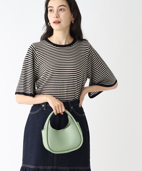 OPAQUE.CLIP（オペークドットクリップ）の「◆【2WAY】フレームデザインミニショルダー（ショルダーバッグ・レディース・ブラック/アイボリー/ライトグリーン・00）」の8枚目の写真
