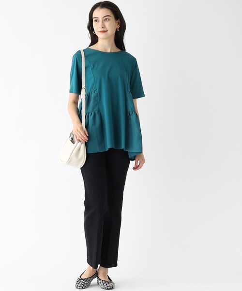 OPAQUE.CLIP（オペークドットクリップ）の「◆【2WAY】フレームデザインミニショルダー（ショルダーバッグ・レディース・ブラック/アイボリー/ライトグリーン・00）」の15枚目の写真