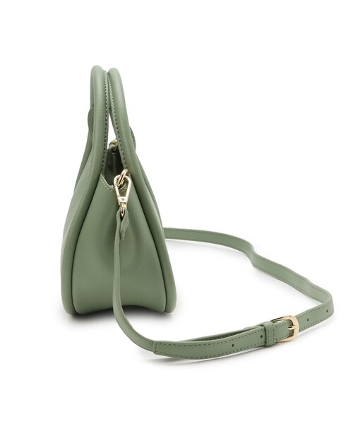 OPAQUE.CLIP（オペークドットクリップ）の「◆【2WAY】フレームデザインミニショルダー（ショルダーバッグ・レディース・ブラック/アイボリー/ライトグリーン・00）」の19枚目の写真