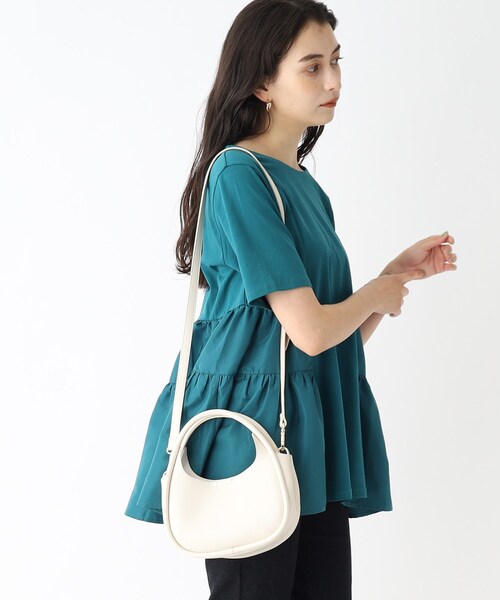 OPAQUE.CLIP（オペークドットクリップ）の「◆【2WAY】フレームデザインミニショルダー（ショルダーバッグ・レディース・ブラック/アイボリー/ライトグリーン・00）」の16枚目の写真