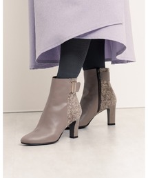 HIMIKO | 【HIMIKO】エナメルバックルヒールブーツ/631408(ブーツ)