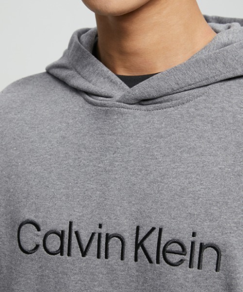 Calvin Klein（カルバン・クライン）の「Calvin Klein/カルバンクライン LS STNDRD LG TRRY P パーカー フーディー（パーカー・メンズ・グレー/ブラック/その他・L/XL/M/S）」の5枚目の写真