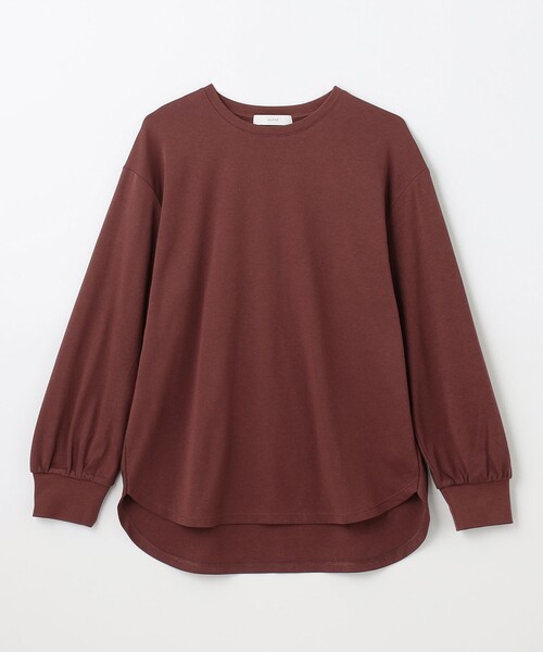 ANY（エニィ）の「【UVケア】ビューティベーシックロングＴシャツ（Tシャツ/カットソー・レディース・ワイン系/ダークブラウン系/ライトグレー系/グレー系・F）」の14枚目の写真