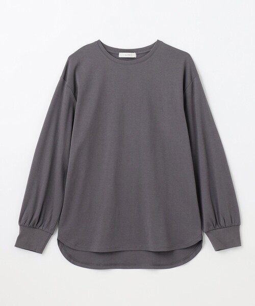 ANY（エニィ）の「【UVケア】ビューティベーシックロングＴシャツ（Tシャツ/カットソー・レディース・ワイン系/ダークブラウン系/ライトグレー系/グレー系・F）」の16枚目の写真