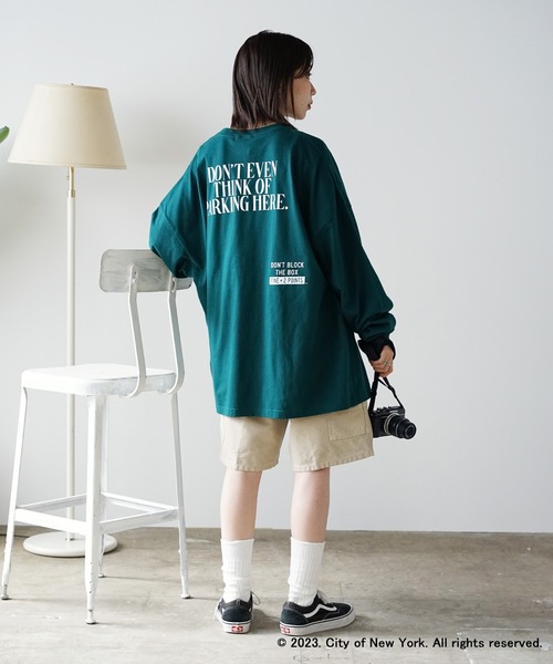 GOOD ROCK SPEED(グッドロックスピード)の「GOOD ROCK SPEED/グッドロックスピード NYC Tシャツ(Tシャツ/カットソー・メンズ・グリーン・XL/M)」の5枚目の写真