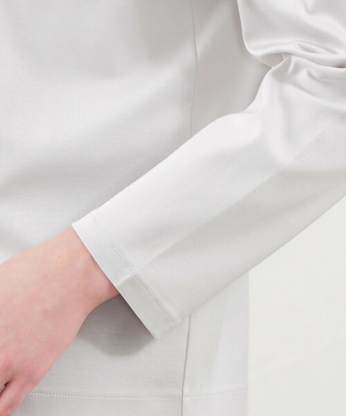 MACKINTOSH PHILOSOPHY（ﾏｯｷﾝﾄｯｼｭ ﾌｨﾛｿﾌｨｰ）の「バッキンガムベア ポンチカーディガン（カーディガン/ボレロ・レディース・ダークネイビー/グレー系その他/ブラック/グリーン系その他/ホワイト系その他/ネイビー・38）」の16枚目の写真