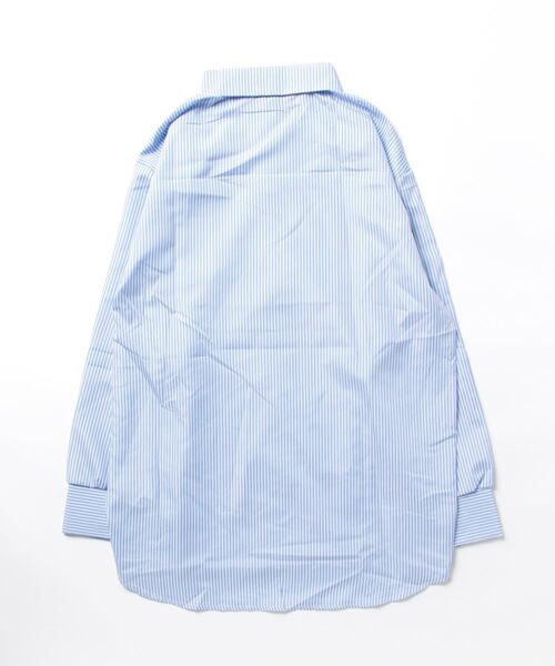 Kotoe(コトエ)の「ビッグシルエットストライプシャツ ビッグシャツ レディース(シャツ/ブラウス・レディース・ブルー・FREE)」の16枚目の写真