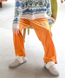 niko and... | ラビットタッチベロアパンツ(その他パンツ)