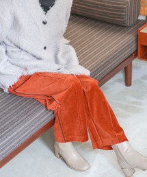 niko and... | ラビットタッチベロアパンツ(その他パンツ)