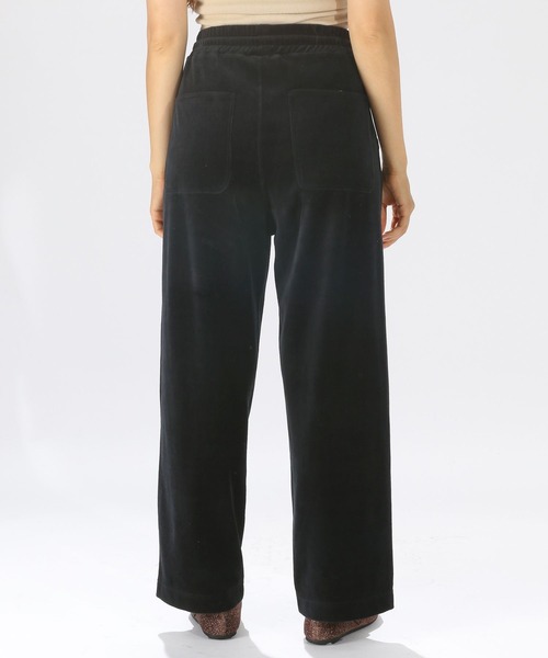 niko and...（ニコアンド）の「ラビットタッチベロアパンツ（その他パンツ・レディース・ブラック/ブルー/ライトグリーン/ピンク/オレンジ/アイボリー/モカ/セージグリーン/アクア/ボルドー・LONG/MEDIUM）」の21枚目の写真