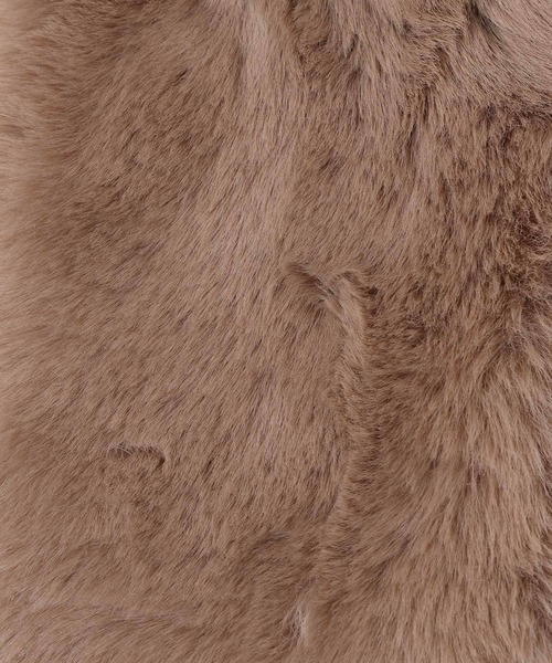 Andemiu（アンデミュウ）の「フェイクファーティペット966427（マフラー・レディース・モカ/ブルーグレー/ベージュ・FREE）」の16枚目の写真