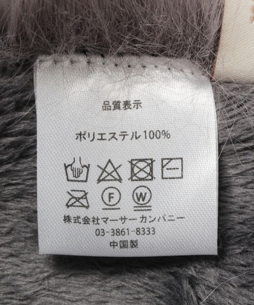 Andemiu（アンデミュウ）の「フェイクファーティペット966427（マフラー・レディース・モカ/ブルーグレー/ベージュ・FREE）」の22枚目の写真