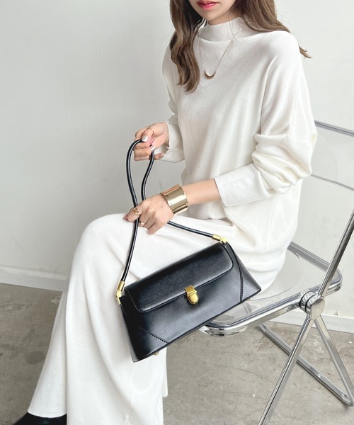 theory luxe ハイネックニットロングワンピース 美品✨ セオリーリュクス ハイネック ニットロングワンピース