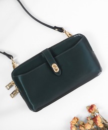 FUNALIVE | Pisoraro 捻り金具　横型スマホポシェット(ショルダーバッグ)
