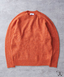 417 EDIFICE | 【E. / イードット】ファンシーヤーン サドルショルダーニット(ニット/セーター)