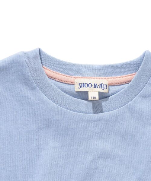 SHOO・LA・RUE（シューラルー）の「◆【110-140cm】袖タック長袖プルオーバー（Tシャツ/カットソー・キッズ・グリーン系/ブラック系2/ライトパープル/ライトブルー・14/12/11/13）」の13枚目の写真