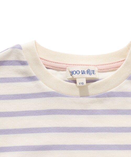 SHOO・LA・RUE（シューラルー）の「◆【110-140cm】袖タック長袖プルオーバー（Tシャツ/カットソー・キッズ・グリーン系/ブラック系2/ライトパープル/ライトブルー・14/12/11/13）」の15枚目の写真