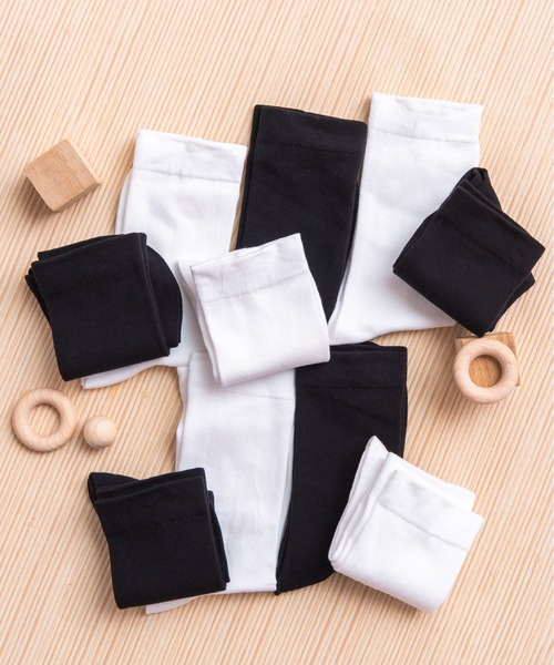 「kakko」(カッコ)の「レディース クルーソックス 10足セット(ソックス/靴下・レディース・C/D/E/A/B・FREE)」の1枚目の写真