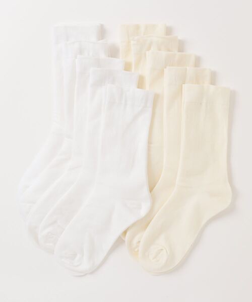 「kakko」(カッコ)の「レディース クルーソックス 10足セット(ソックス/靴下・レディース・C/D/E/A/B・FREE)」の9枚目の写真