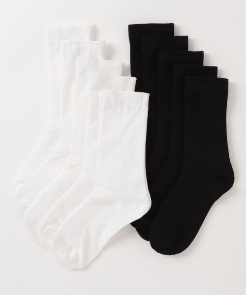 「kakko」(カッコ)の「レディース クルーソックス 10足セット(ソックス/靴下・レディース・C/D/E/A/B・FREE)」の12枚目の写真