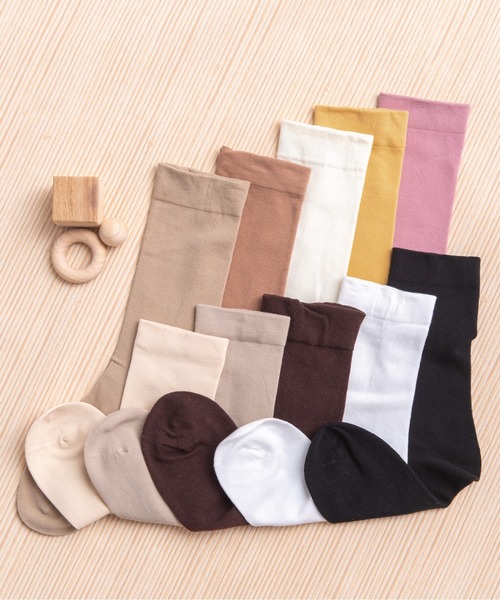 「kakko」(カッコ)の「レディース クルーソックス 10足セット(ソックス/靴下・レディース・C/D/E/A/B・FREE)」の14枚目の写真