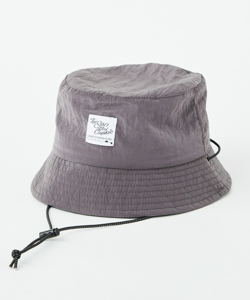 CIAOPANIC TYPY（チャオパニックティピー）の「【TheSunAndClassic】カラーコード付きハット（ハット・メンズ・ブラック/チャコールグレー・ONE SIZE）」の2枚目の写真
