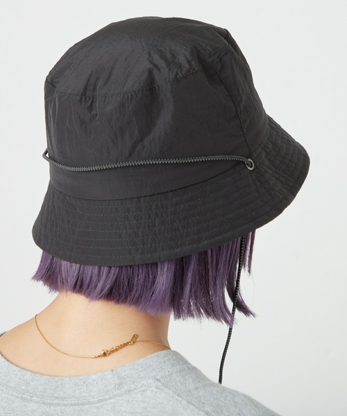 CIAOPANIC TYPY（チャオパニックティピー）の「【TheSunAndClassic】カラーコード付きハット（ハット・メンズ・ブラック/チャコールグレー・ONE SIZE）」の11枚目の写真