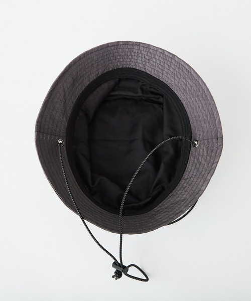 CIAOPANIC TYPY（チャオパニックティピー）の「【TheSunAndClassic】カラーコード付きハット（ハット・メンズ・ブラック/チャコールグレー・ONE SIZE）」の6枚目の写真