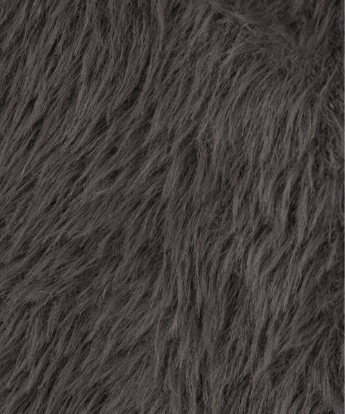 Olu.（オルドット）の「ボリュームシャギーカーディガン（カーディガン/ボレロ・レディース・ライトグレー/ベビーピンク/ブルーグレー/チャコールグレー・FREE）」の8枚目の写真